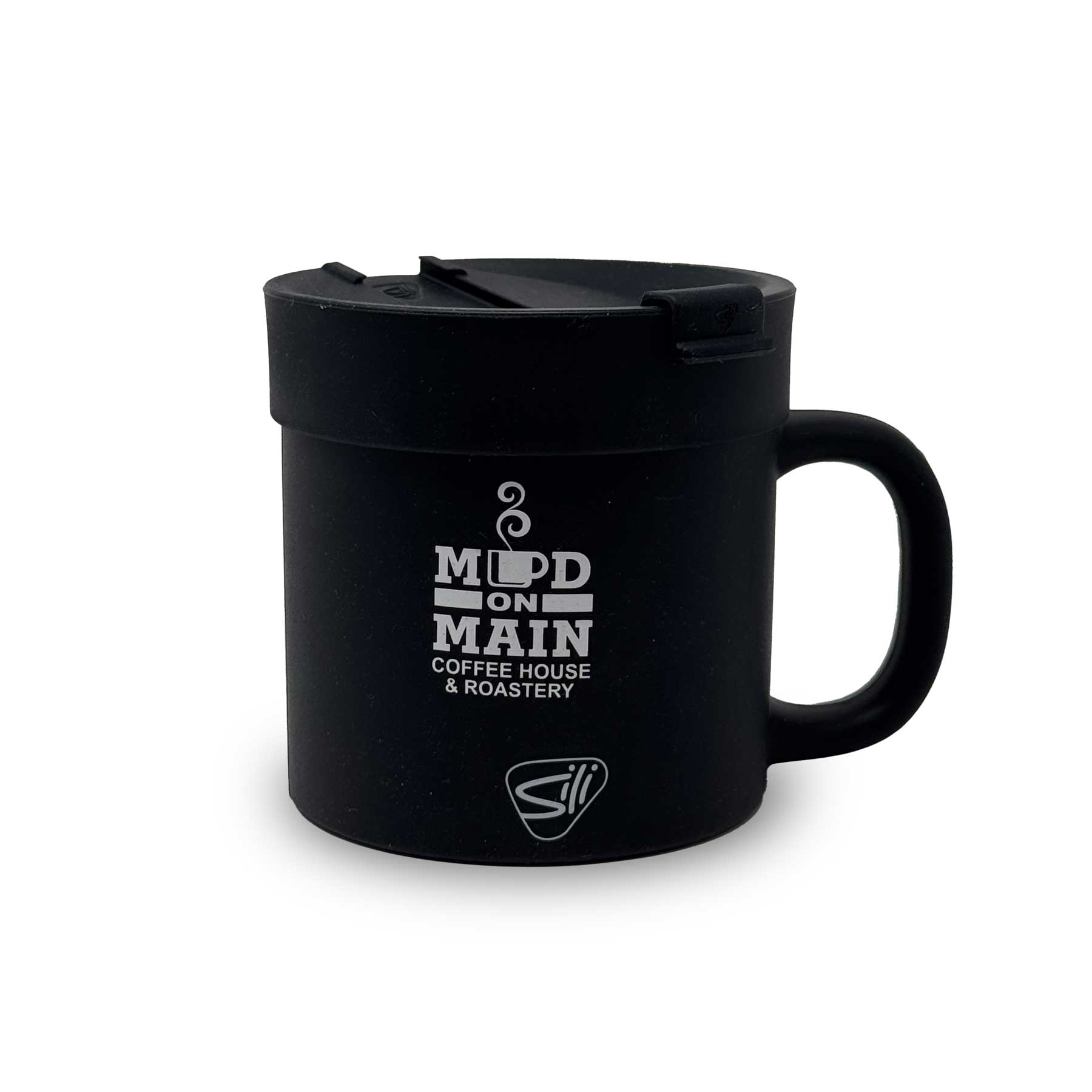 Black Silicone Coffee Mug